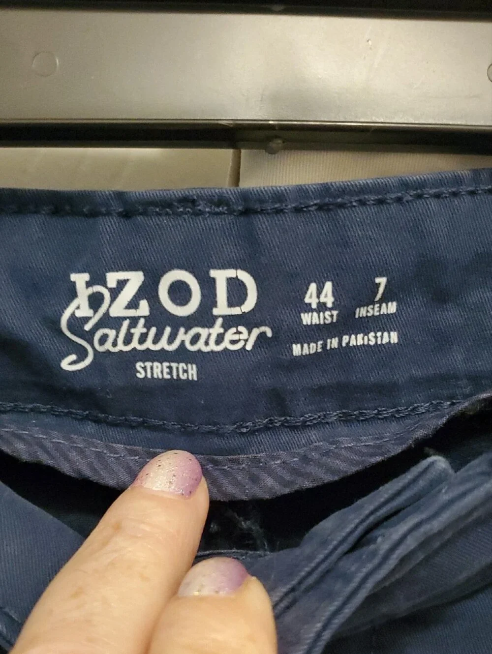 IZOD Saltwater Stretch Men's Flat Front Shorts 🌻 Set of 2 Pair Size 44